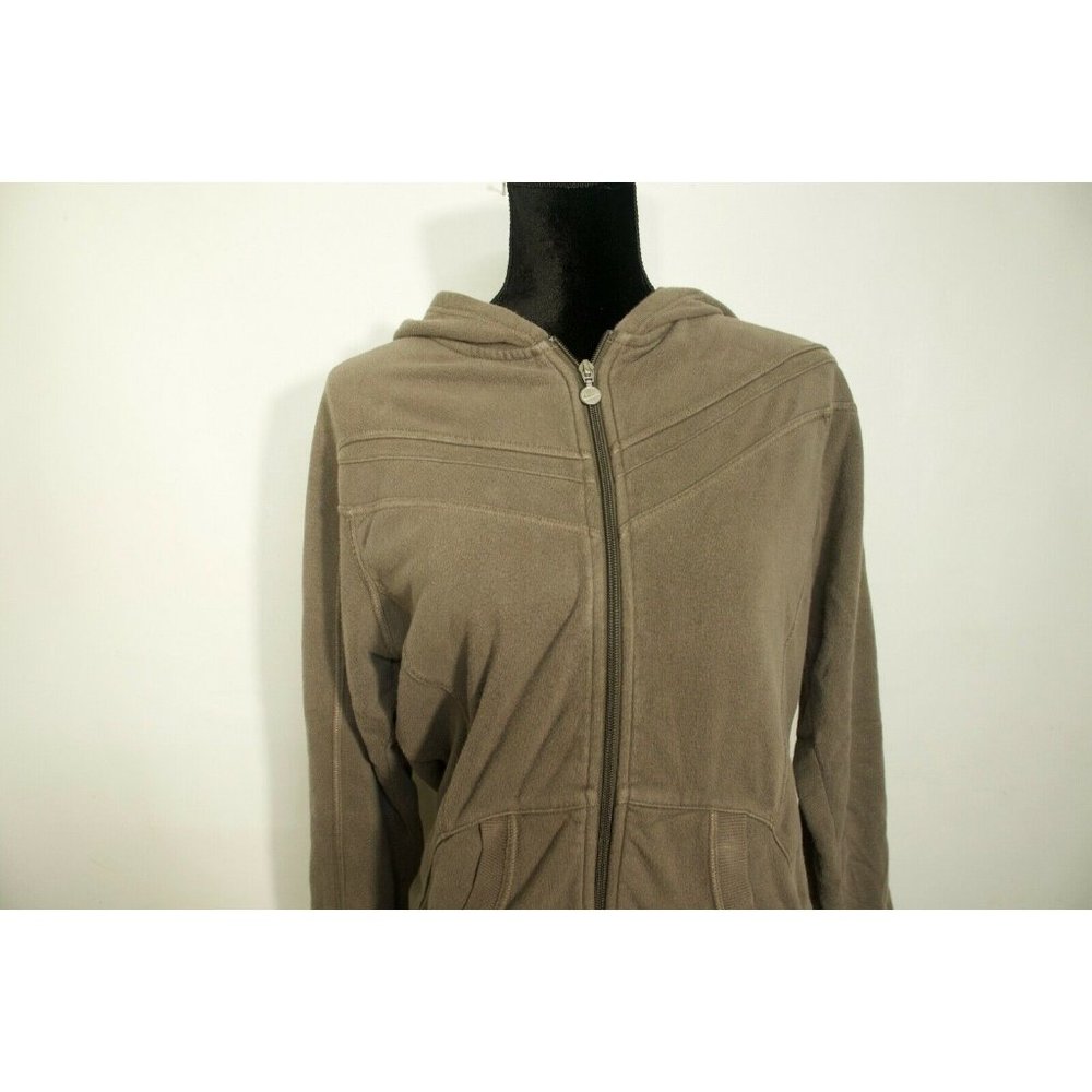 nike womens medium hoddie sweateshirt zipper down with pockets soft warm heavy